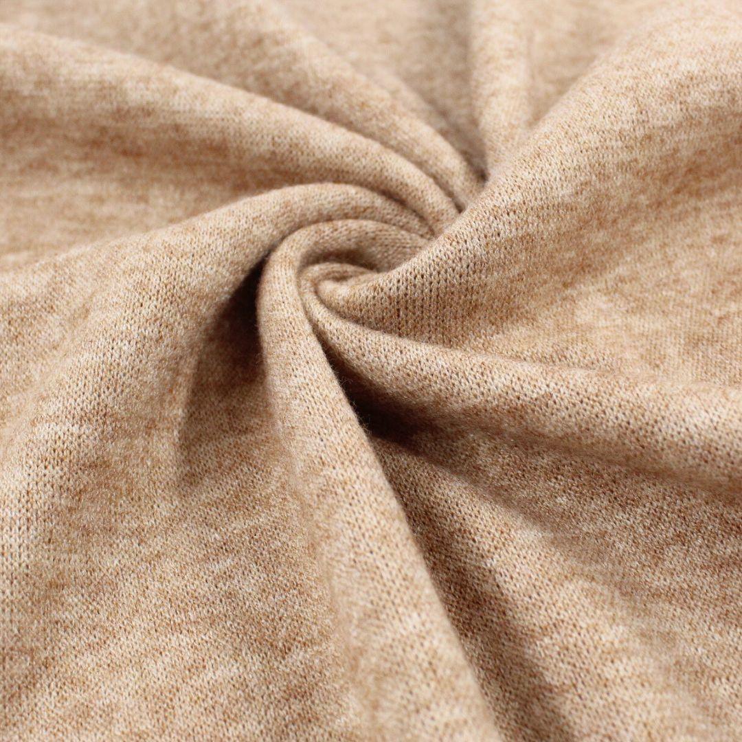 Strickjersey Beige - Stofftime