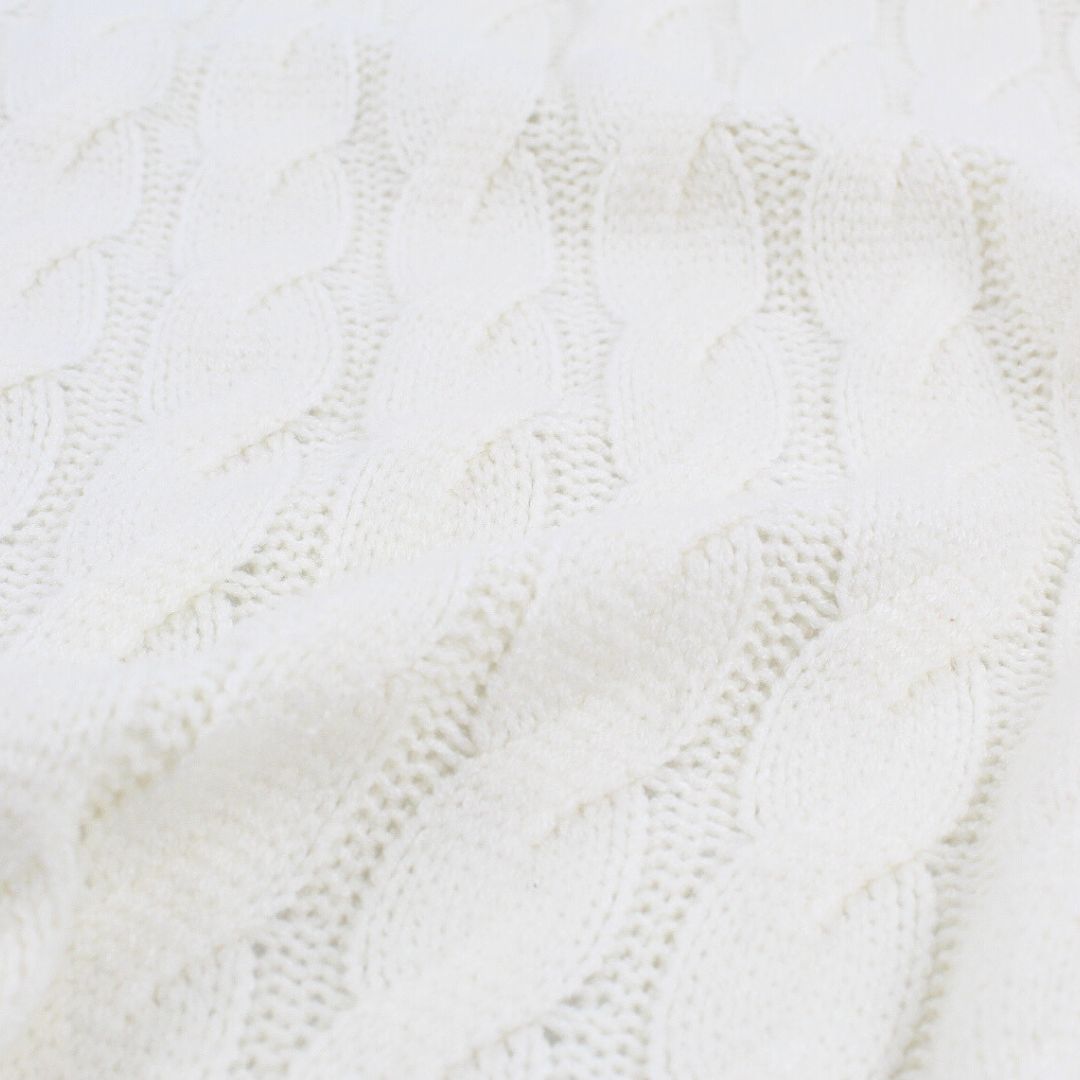 Strickstoff Nordic Cable | Ecru - Stofftime