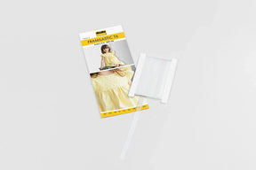 Vlieseline Framilastic T6 - elastisches Nähband in transparenter Ausführung, 6 mm breit und 5 m lang, ideal für dehnbare Kleidung und kreative Nähprojekte.