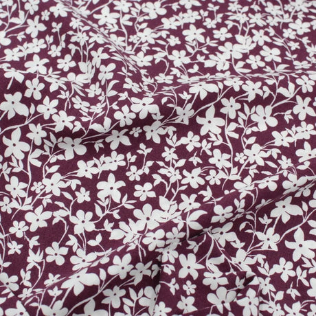 Viskose Stoff kleine Blumen - Stofftime