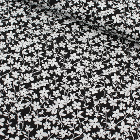 Viskose Stoff kleine Blumen - Stofftime