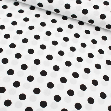 Viskose Stoff Polka Dots - Stofftime