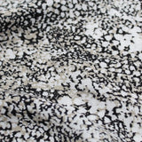 Viskosestoff Crincle - Punkte Sand - Stofftime