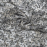 Viskosestoff Crincle - Punkte Sand - Stofftime