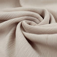 Viskosestoff Crincle - uni | Sandbeige - Stofftime