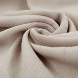 Viskosestoff Crincle - uni | Sandbeige - Stofftime