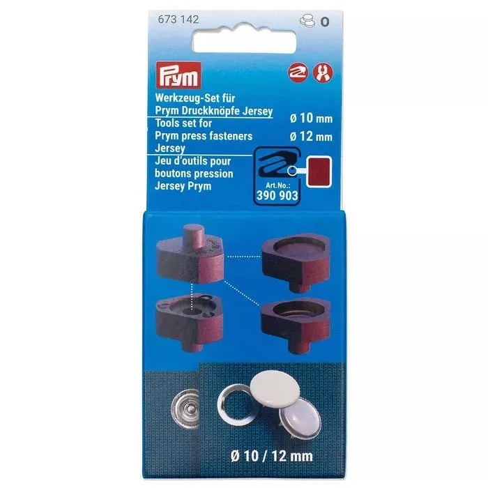 Werkzeug - Set für Prym Druckknöpfe Jersey - Stofftime